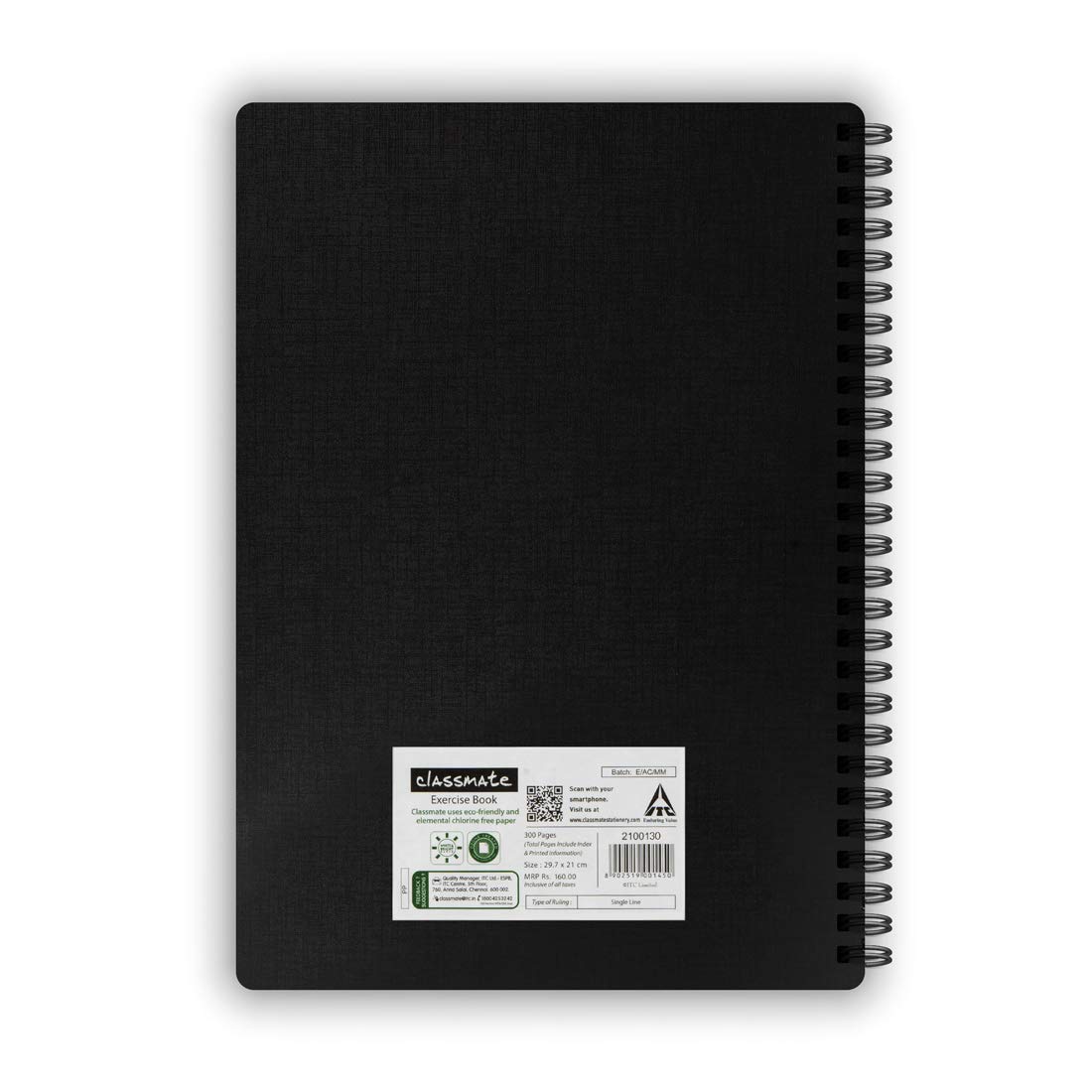 Classmate Pulse Regular Notebook Single Line 160 Pages (Multicolor)-2